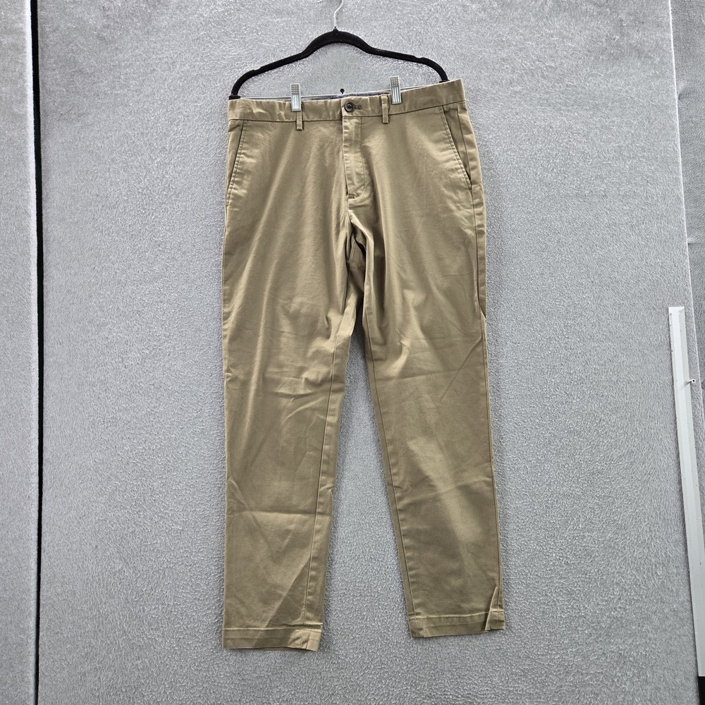 Banana Republic Men Pants 34X32 Khaki Chino Twill Mason 30" Inseam‎